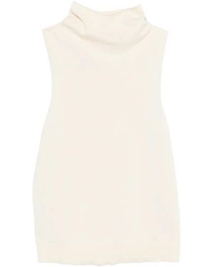 Alysi Sleeveless Top - White