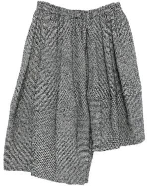 Comme des Garçons Tiered Mini Skirt - グレー