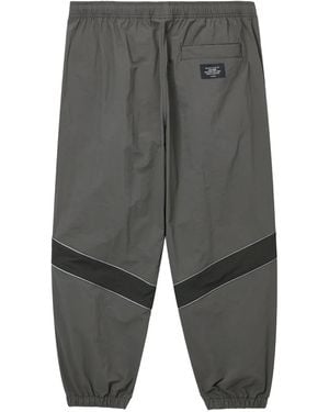 Alpha Industries Paneled Cuffed Pants - Gray