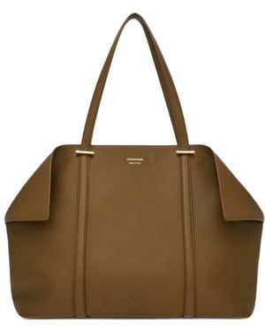 Ferragamo Folded Tote Bag (L) - Brown