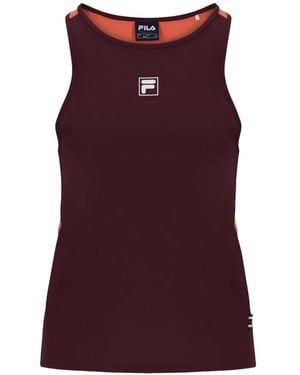 Fila Racerback Sleeveless Top - Purple