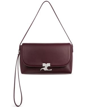 Courreges Icotype Shoulder Bag - Purple