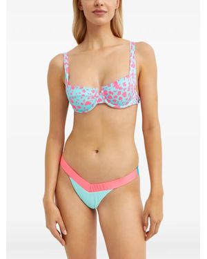 Beach Bunny Top De Bikini Karter - Azul