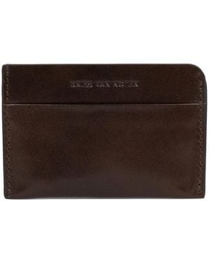 Dries Van Noten Logo Card Holder - Brown