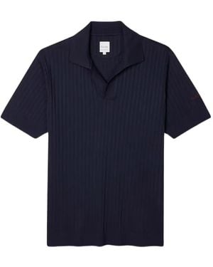 Paul Smith Ribbed T-Shirt - Blue