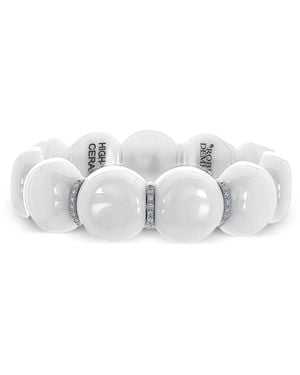’ROBERTO DEMEGLIO Dama Armband Verfraaid Met Diamant - Wit
