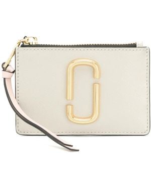 Marc Jacobs Top Zip Multi Wallet - Natural