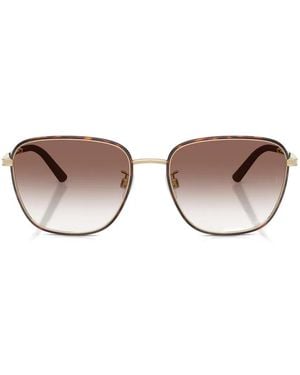 Oliver Peoples R-18 Tortoiseshell-Effect Square-Frame Sunglasses - Pink