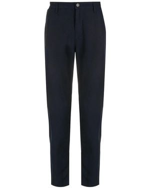 Osklen Fluid Linen Tailored Pants - Blue