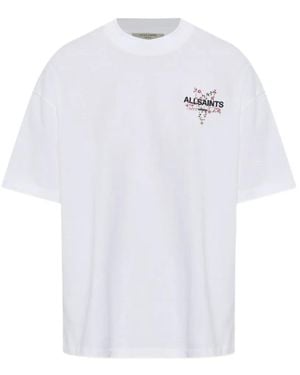 AllSaints Cotton T-Shirt - White