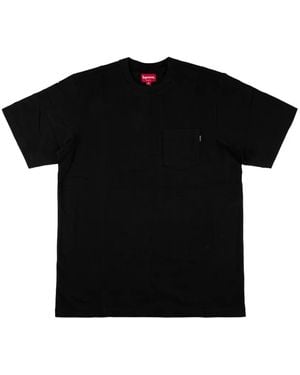Supreme Chest-Pocket T-Shirt - Black
