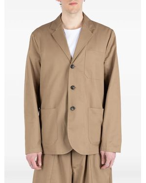 Societe Anonyme Francia Single-Breasted Blazer - Natural