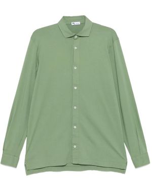 Doppiaa Camisa Apollina De Manga Larga - Verde