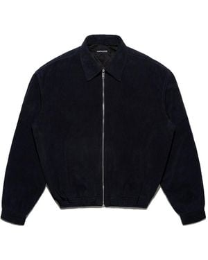 Mainless Corduroy Zip Jacket - Blue