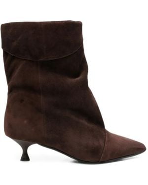 GISEL B Bottes New Miriam À Bout Pointu - Black