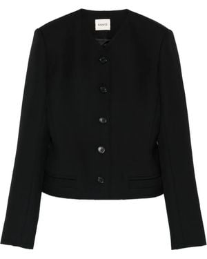 KHAITE Nara jacket - Schwarz