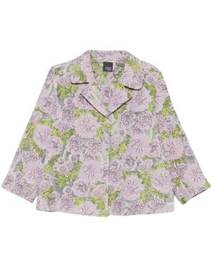 Marina Rinaldi Pmrgirello Floral Jacket - White