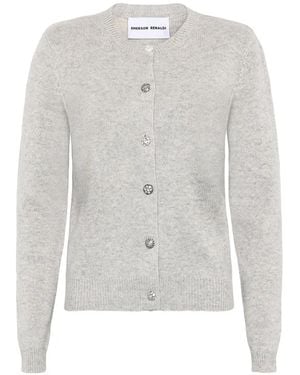 EMERSON RENALDI Button-Fastening Knitted Cardigan - White
