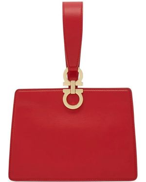 Ferragamo Mini Clutch - Red