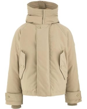 Ferragamo Padded Blouson - Natural