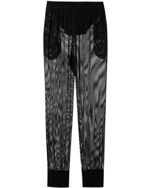 Amir Slama Mesh Trousers - Black