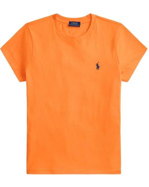 Polo Ralph Lauren Embroidered T-Shirt - Orange