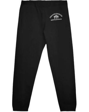 Chrome Hearts King Taco Logo-Print Track Pants - Black