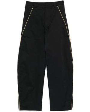 DARKPARK Zip-Detail Trousers - Black