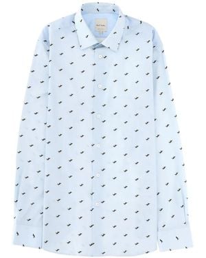Paul Smith Blouse À Imprimé Peau De Serpent - Blue