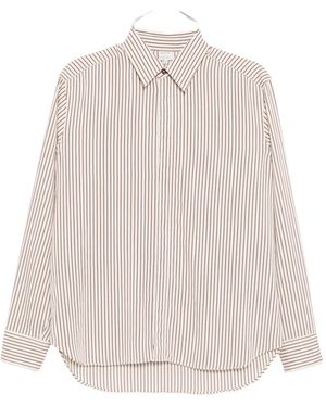 Paul Smith Gestreept Overhemd - Wit