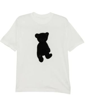 JNBY Teddy-Motif T-Shirt - White