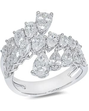 Azzaro 18K Diamond Ring - White