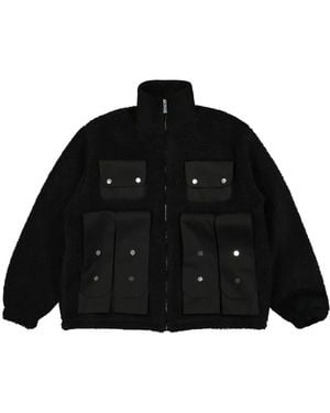 GmbH Bernt Fleecejacke - Schwarz