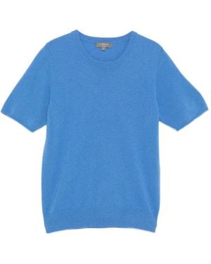 N.Peal Cashmere Milly T-Shirt - Blue
