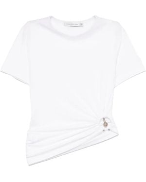 Christopher Esber T-Shirt Orbit - Bianco