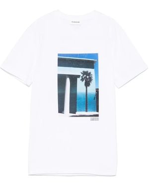 P.A.R.O.S.H. Cowall T-Shirt - Blue