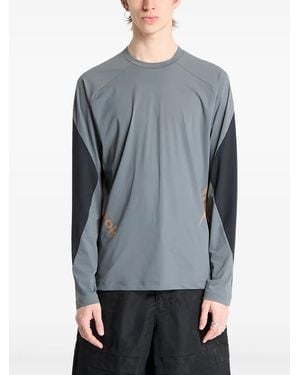 Reebok Logo-Print T-Shirt - Gray