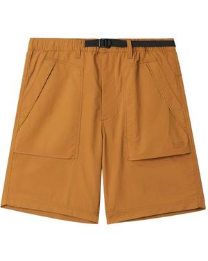 Chocoolate Belted Cargo Shorts - Brown