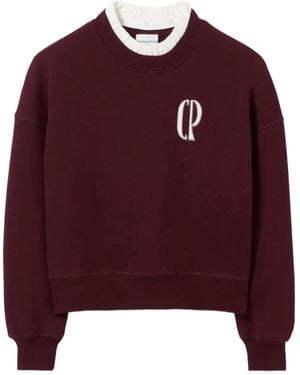 Claudie Pierlot ロゴ スウェットシャツ - レッド