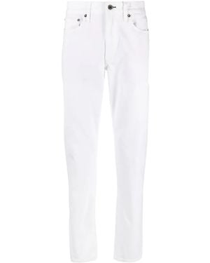 Rag & Bone Fit 2 Mid-Rise Slim-Fit Jeans - White
