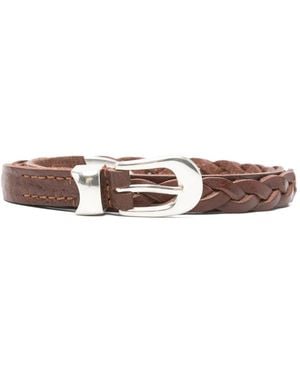 Our Legacy Braided Belt - White
