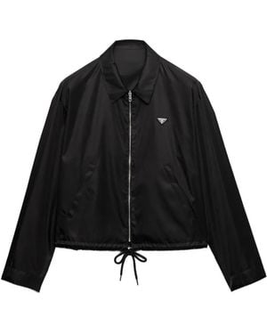 Prada Re-Nylon Blouson Jacket - Black