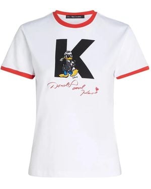 Karl Lagerfeld X Disney Petite Tシャツ - ホワイト