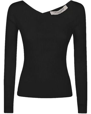 Gran Sasso ジャージー Tシャツ - ブラック