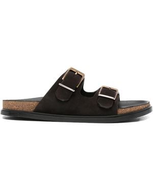 The Row Buckle-Fastening Sandals - Black