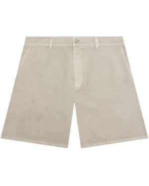 Represent Embroidered-Logo Shorts - White