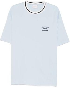 Drole de Monsieur Crew-Neck T-Shirt - White