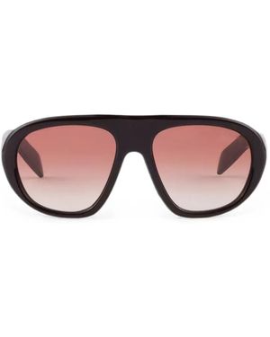 Prada Occhiali Da Sole Con Montatura Stile Pilota - Rosa