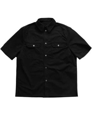 Willy Chavarria Cotton Shirt - Black