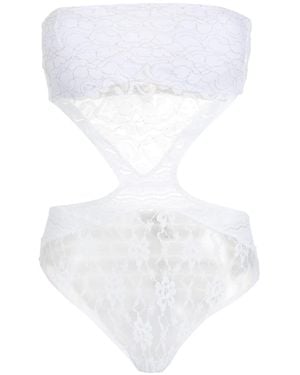 Amir Slama Lace Body - White